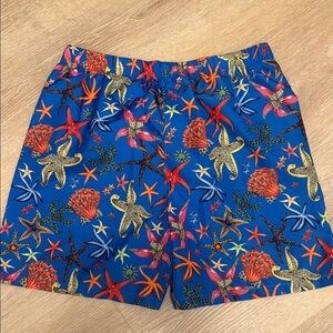 Colorful Starfish Print Shorts
